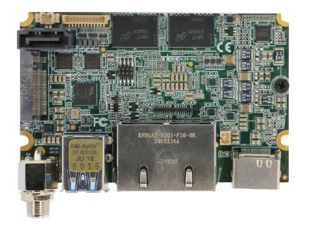 Onboard AMD Ryzen™ V2718.LPDDR4x 3200MHz up to 16GB.HDMI 1.4b x1, eDP x1. 2.5GbE x1, GBE x1 