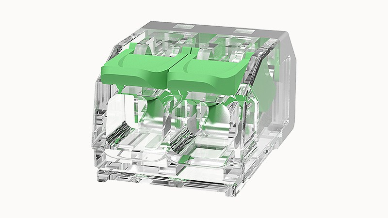 spring terminal blocks, 32A, 450V pitch 5.6mm