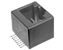 RJ45-Verbinder, 6-pol, Farbe schwarz 