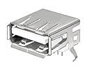 USB-Verbinder Serie A, 4-polig, liegend 