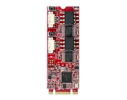 M.2 to ual isolated CANbus 2.0B/J1939 Module -40..+85C
