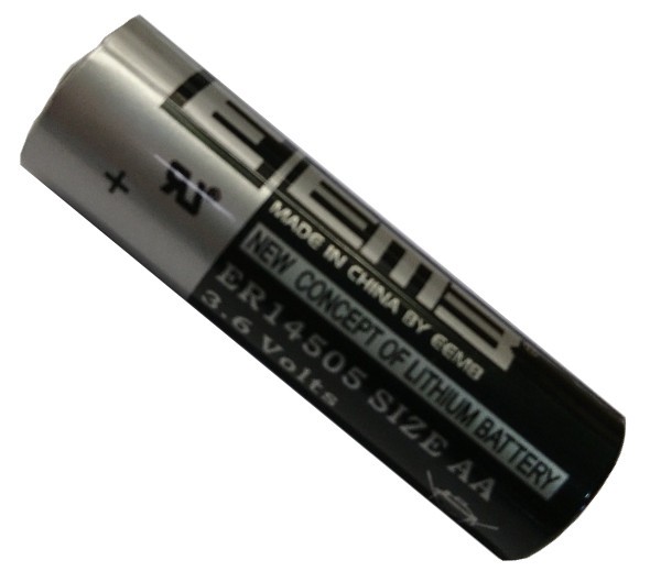 Lithium-Batterie AA 3,6V/ 2400mAh bobine type