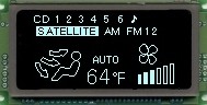 VFD Graphic Module 128X32 Compact Dot Capacitive Touchscreen