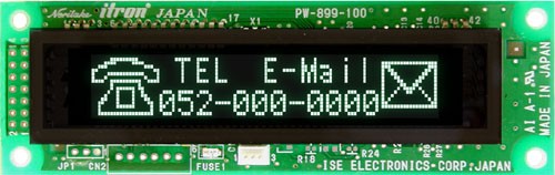 VFD Graphic Module GU140x16JG Par& Ser.Interface