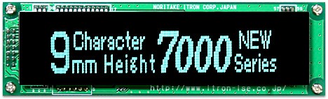 VFD Graphic Module GU140x16J Par&RS232 Ser.