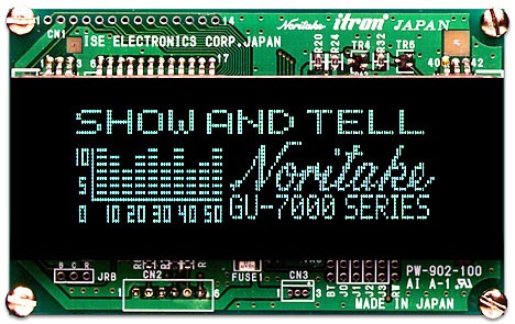VFD Graphic Module GU140x32F Par&RS232 Ser.