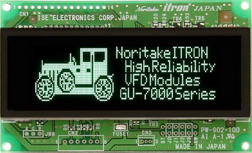 VFD Graphic Module GU140x32F Par&RS232 Ser.