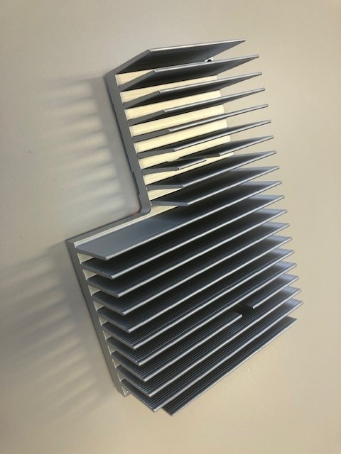 Heatsink Kit for OXY5362, Copper plate 45.87x37x3.1mm + Alu Heat Sink 