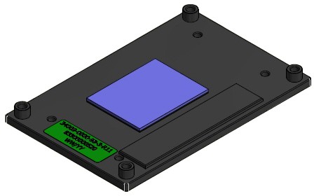 Heatspreader for COMe-mAL10 E2 Slimline 6.5mm, through mounting holes