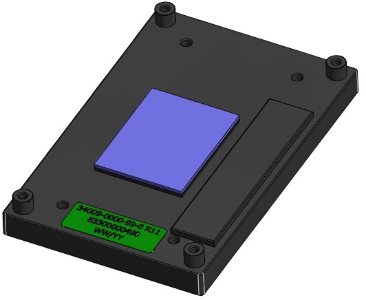 Heatspreader for COMe-mAL10 E2, threaded mounting holes