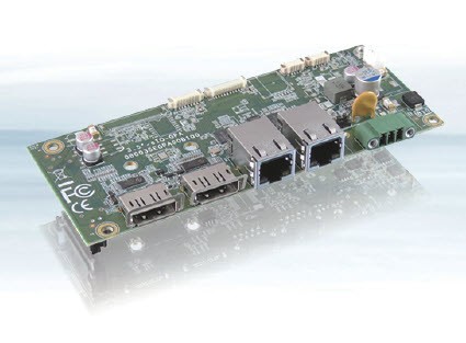 B2B Adapter Card with 2xDP;1xeDP;mPCIEe/Nano-SIM;2x2.5GbE; DC13V-30V; Temp. 0°C-60°C 146x59mm