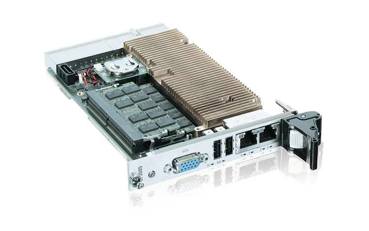 3U CompactPCI CPU Blade Dual core 9th gen Celeron CPU 2.4GHZ