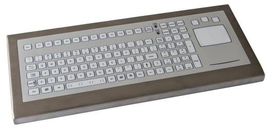 Keyboard with Touchpad IP65 enclosed USB German-Layout