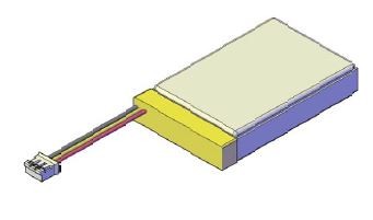 Lithium-Polymer Batterie 2000mAh incl. V&A  protection & NTC