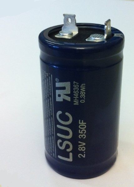 LSUC002R8L0450FEA Ultracap 2.8V 450F Lug 2 Terminal