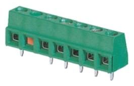 PC-Schraubklemme, gerade, mod., 16 pol., RM 5.00mm