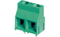 PC-Schraubklemme, gerade, mod., 02 pol., RM 9.52mm