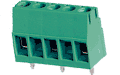 PC-Schraubklemme, gerade, mod., 02 pol., RM 3.50mm