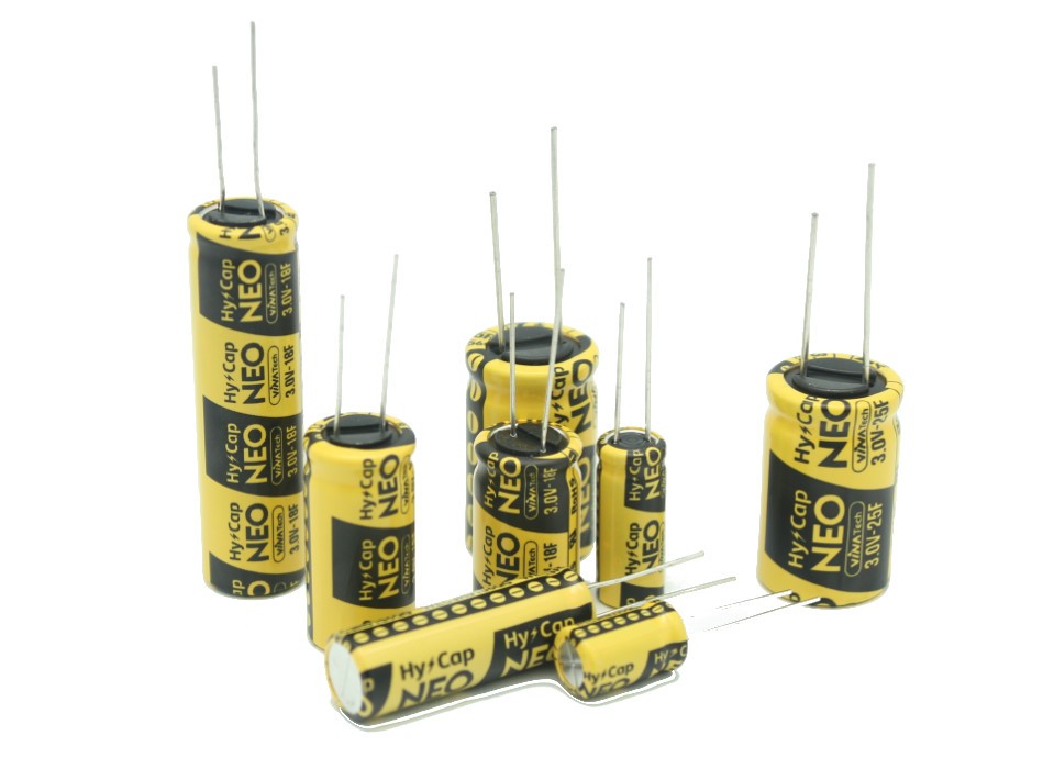 WEC3R0107QD EDLC VINATech 3.0V 100F 18x59 Radial P7.5