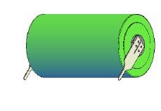 NiMH Akku D 1.2V 8000mAh with solder terminals