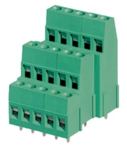 PC-Schraubklemme, gerade, mod., 03 pol., RM 5.08mm