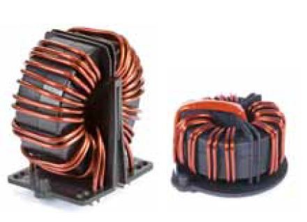 Open Frame CM Choke, 600AC/1000VDC, 36A, Horizontal, 2-Wire Low L