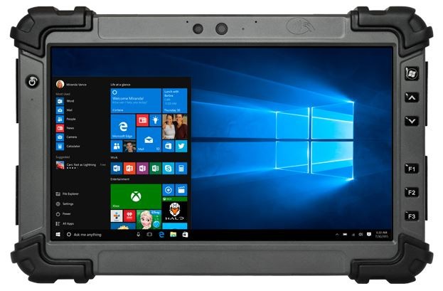 Rugged Tablet 11.6" TFT, 850 nit, Intel Core i5-7300U 3.9GHz, MIL-STD-810G-516.6, IP65
