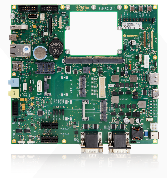 SMARC Evaluation Carrier for SMARC Modules 2.1 Standard