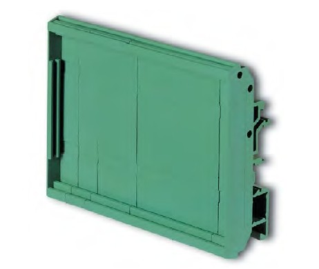 Trägermodule für DIN-Schiene, Klemmschiene 