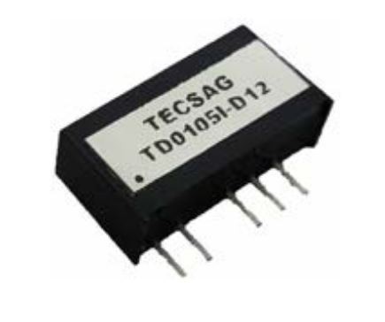DC/DC 1W Fixed Input 5V single Out 15V 3kVDC Isol -25..+70C SMD