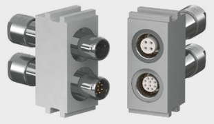 ODU-MAC Stifteinsatz 3pol (USB), löt