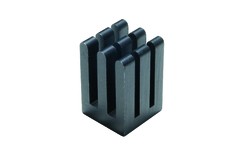 Prozessor Kühlkörper, Profil 12x12 mm, Alu Schwarz