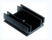 Strangkühlkörper Länge 70 mm, bearbeitet