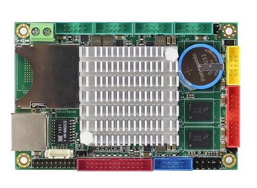 Vortex86DX2 2.5" CPU Module 1G/4S/2USB/VGA/LCD/LVDS/LAN/SD card slot/PWM