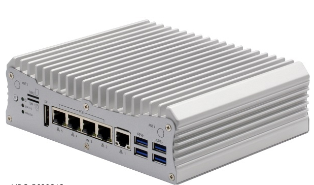 Multi-PoE&Fanless Appliance. 4USB.1LAN.1HDMI.1DP.DC 12~24V