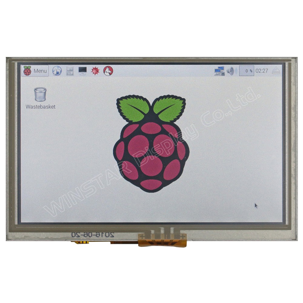 TFT 5" HDMI Touch Panel + Control Board, HDMI input, Transmi, Resolution 800x480