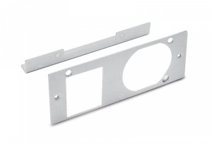 Montageset 1/HE/190mm, Frontplatte mit Haltewinkel