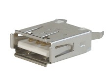 USB-Verbinder Serie A, 4-polig, stehend