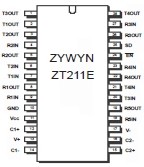 Low Power 5V 250kbps RS232 Transceivers