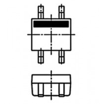 Bridge 600V 0.8A/30A 1Z Tape