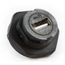 USB Panel Front Mount IP67