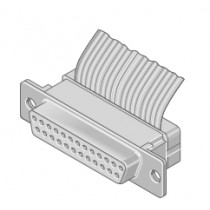Flakafix D-Sub IDC Buchsenteil 25-pol 