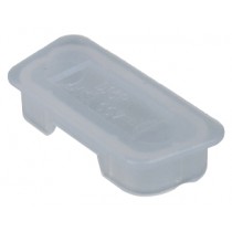 09 pol. Kunststoff weiss, für Stecker