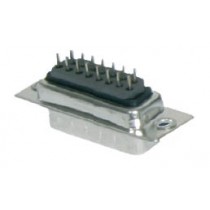 09 pol. Löt gerade PCB, mit Ferritplatte, GS III