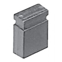 geschl. Gehäuse, 02 pol. RM. 2,54 mm verzinnt