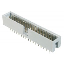 14 pol. Löt 2,54x2,54 gerade GS III