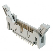 40 pol. Löt 2,54x2,54 ger. langer Ver-Clip GS III