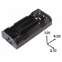 Batteriehalter für 4xC mit 9V-Snap