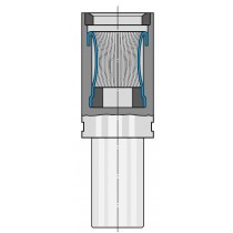 MAC LC Buchsenkontakt ø 1.30 mm Au