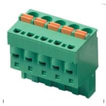 PC-Federklemme, 08 pol., RM 5.08 mm